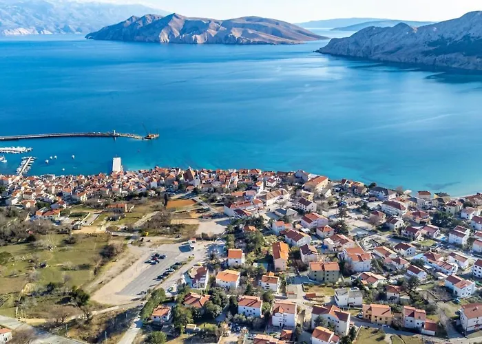 With A Parking Space Baska, Krk - 5407 Apartmán Baška